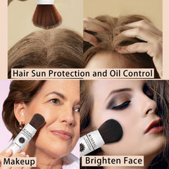 Meilury polvo translucido, acabado mate natural para rostro y cuello.