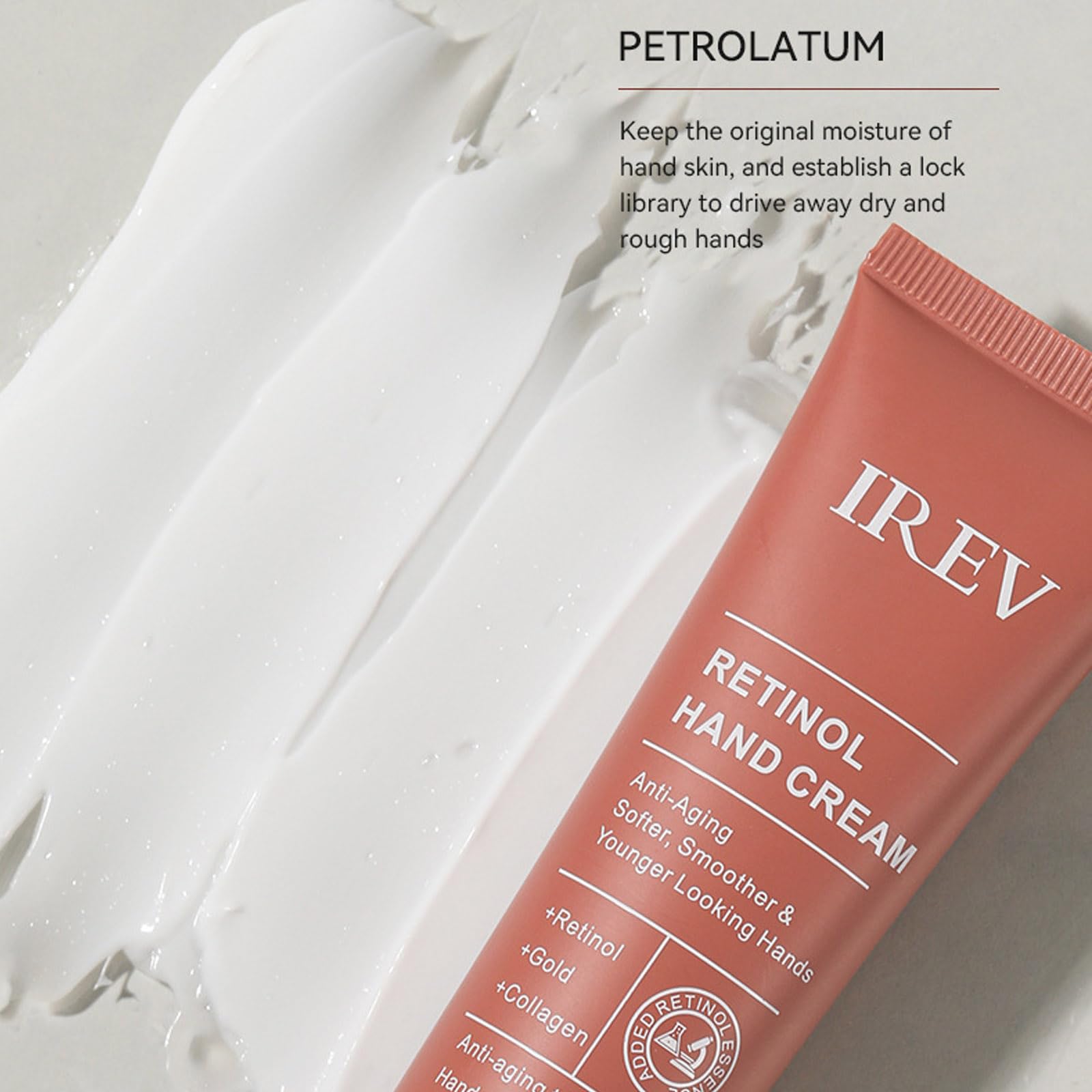 MeiPlumLai crema de manos retinol resultados visibles en piel de manos.