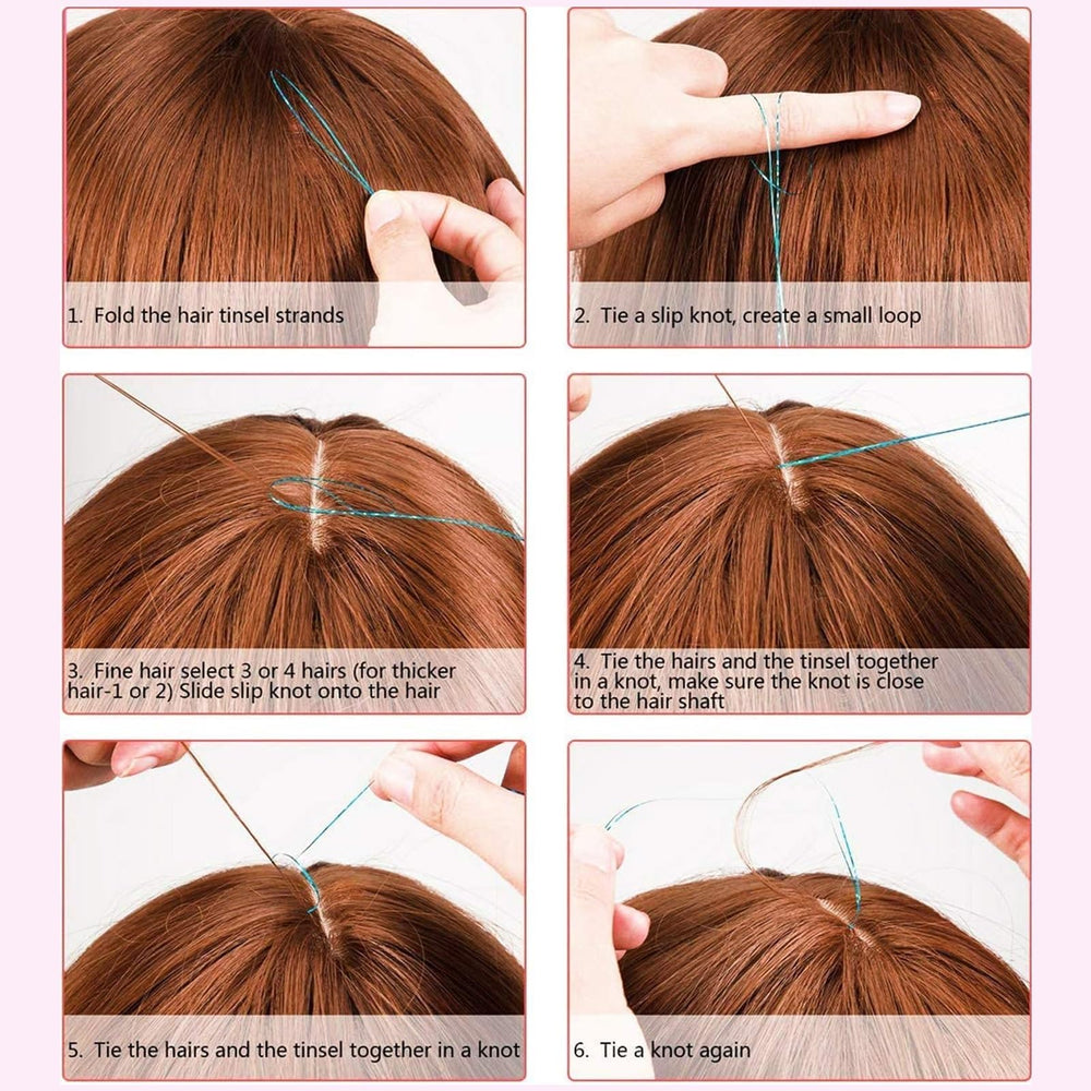 MEIYOU detalle brillo purpurina para cabello con destellos.