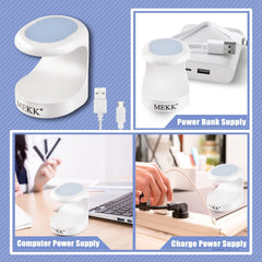 MEKK Mini UV ideal para viajes, cabe en bolsa y funciona por USB.