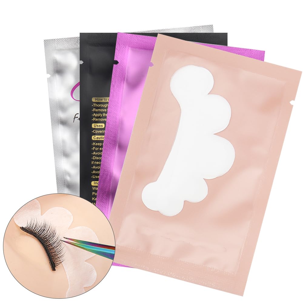 Almohadillas Mekupeu para ojos, protección suave de la piel durante tratamientos.