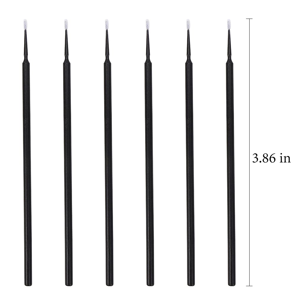 Mekupeu aplicador microfibra con mango plástico de 9,8 cm para uso prolongado.
