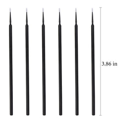Mekupeu aplicador microfibra con mango plástico de 9,8 cm para uso prolongado.