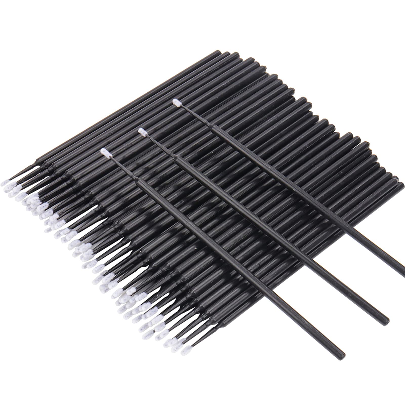 Mekupeu micro-aplicador negro de 1,5 mm para precisión en líquidos.