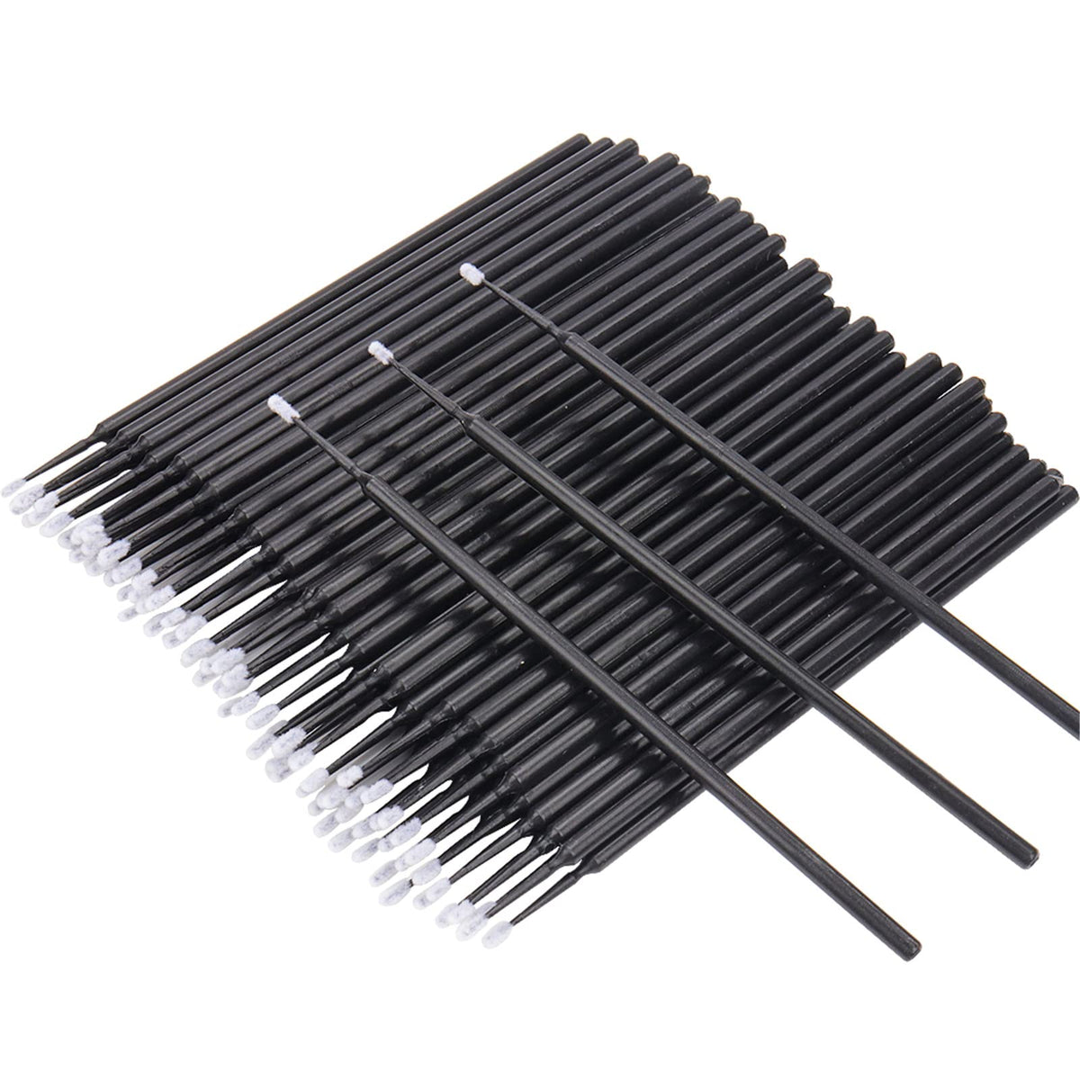 Mekupeu micro-aplicador negro de 1,5 mm para precisión en líquidos.