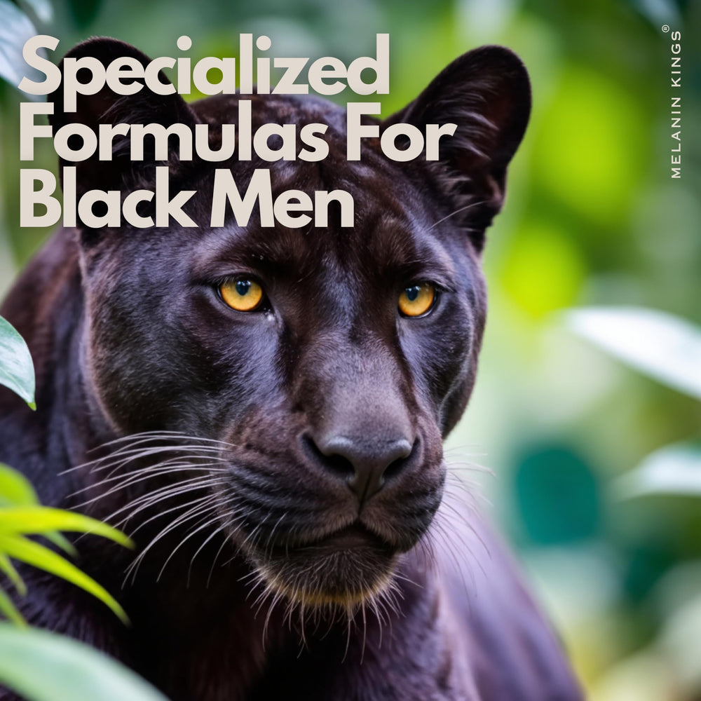 Barba suave e hidratada gracias a la fórmula Melanin Kings