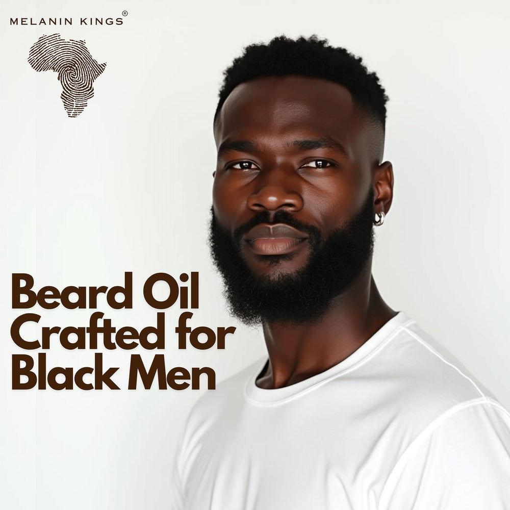 Melanin Kings Ingredientes Baobab y Marula, base natural para el cuidado de la barba.