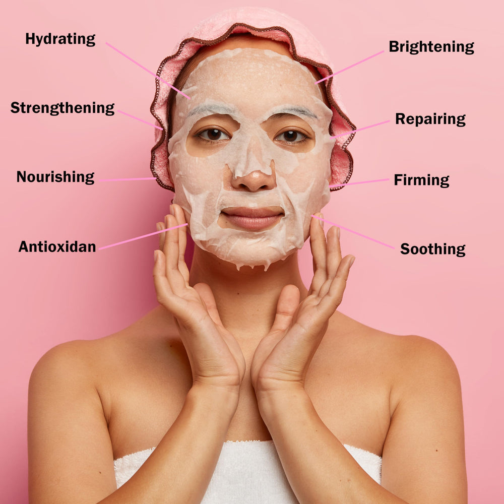 Meleell cruelty-free ingredients label closeup for clean skincare