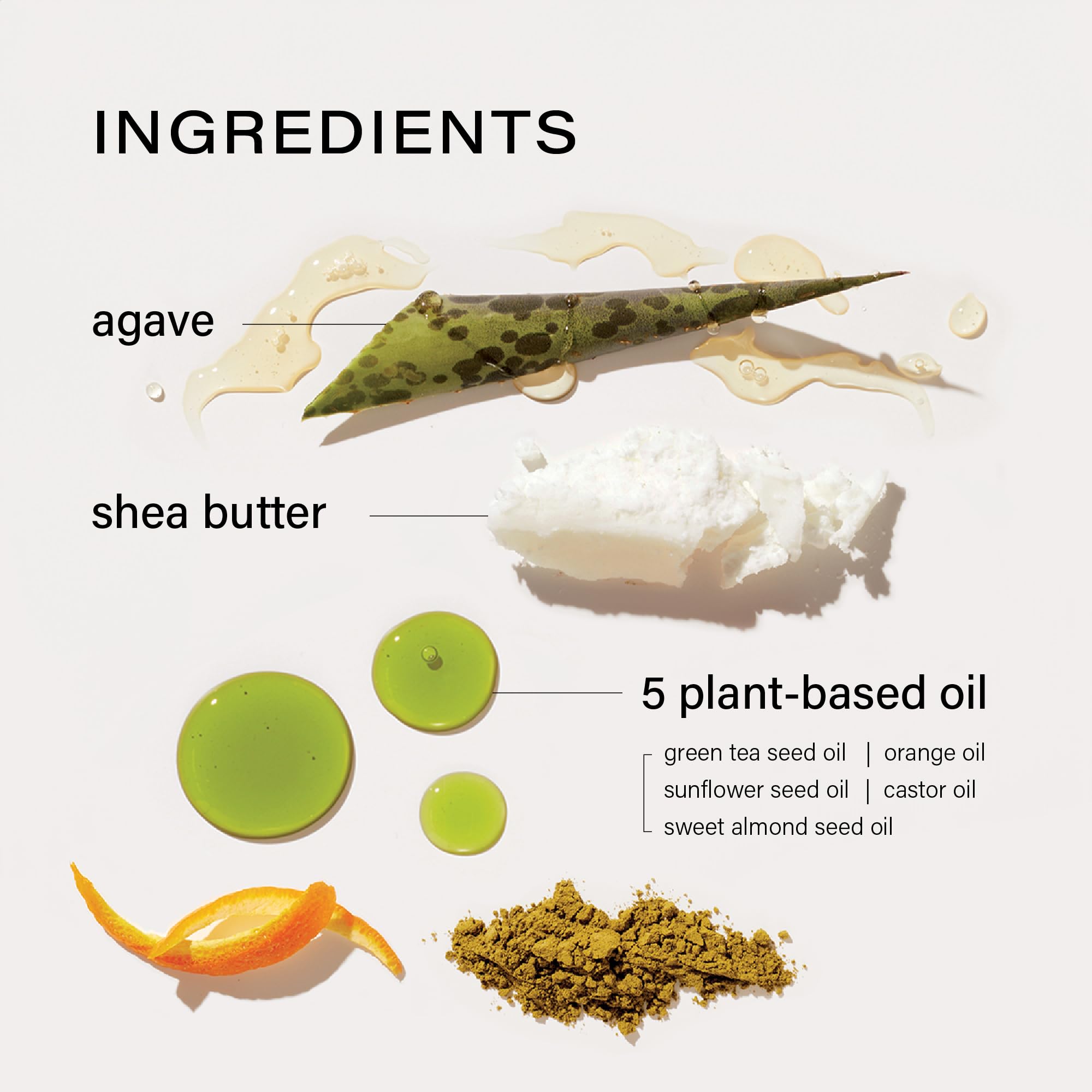 Combinación de manteca de karité y aceites para nutrición suave