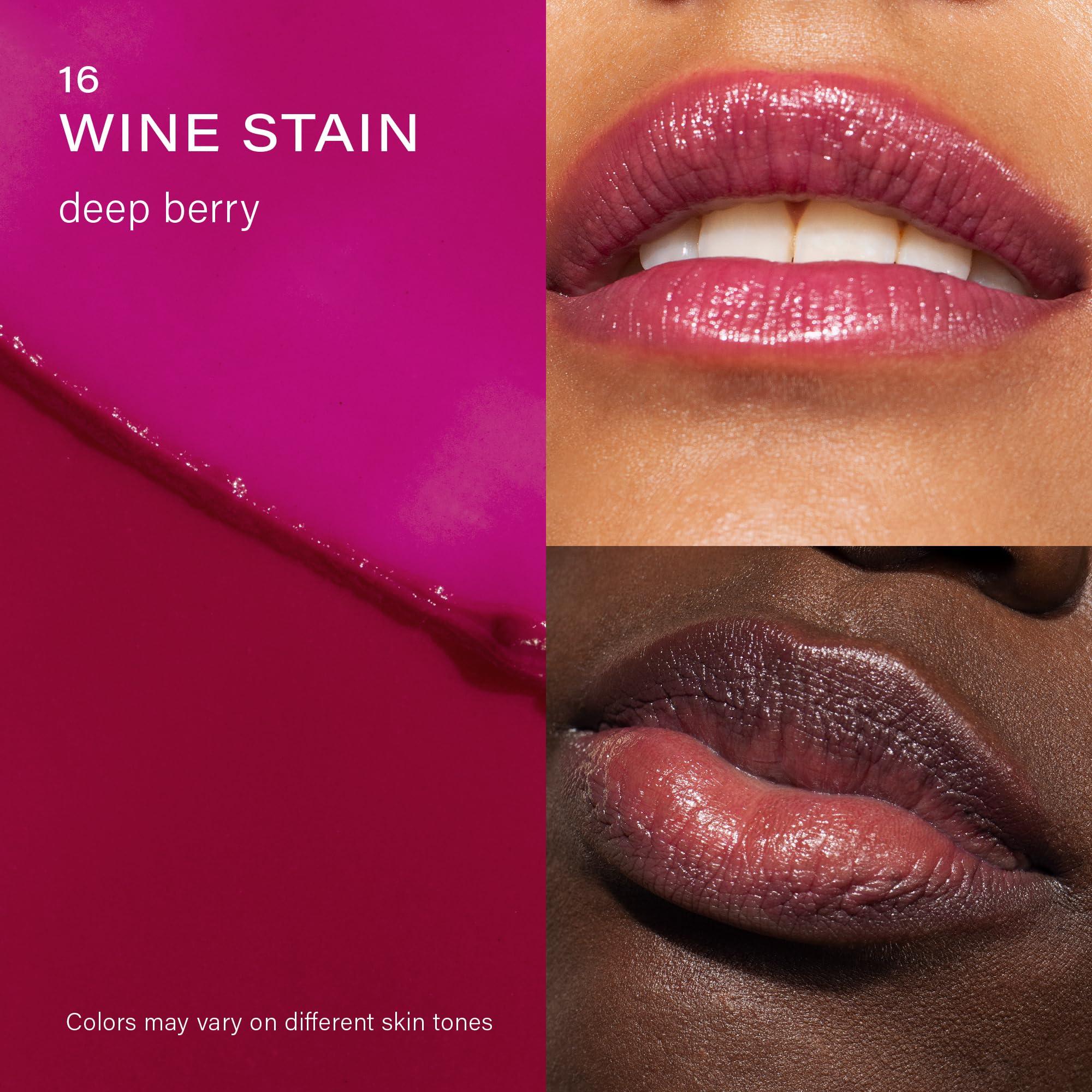 Textura sedosa del bálsamo labial para labios suaves