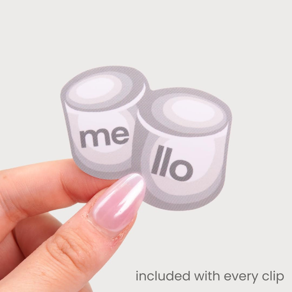 MELLO clip de uso diario, ideal para trabajo y casa