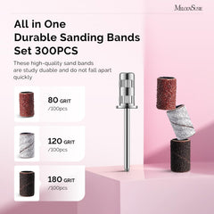 MelodySusie bandas de lijado 120 grano para preparar y dar forma con precisión.