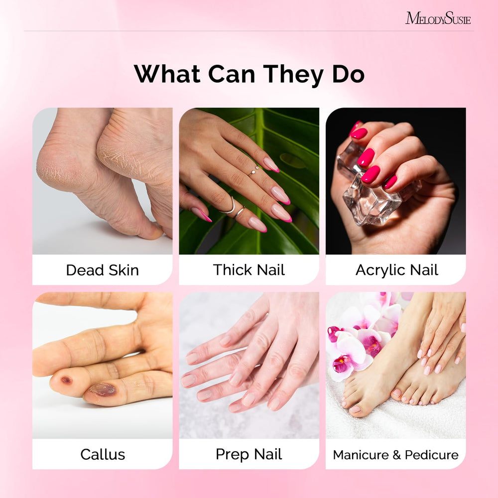 MelodySusie alta durabilidad para uso profesional diario en uñas.