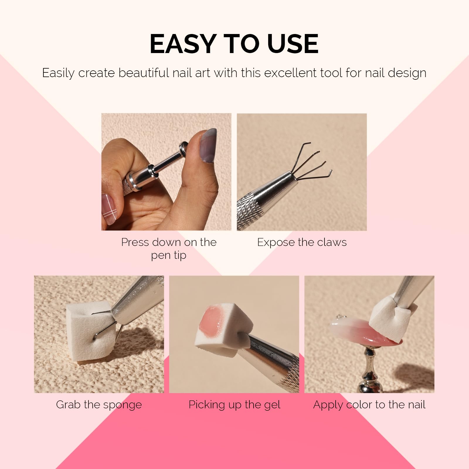 MelodySusie accesorios de uñas para decoraciones y detalles brillantes