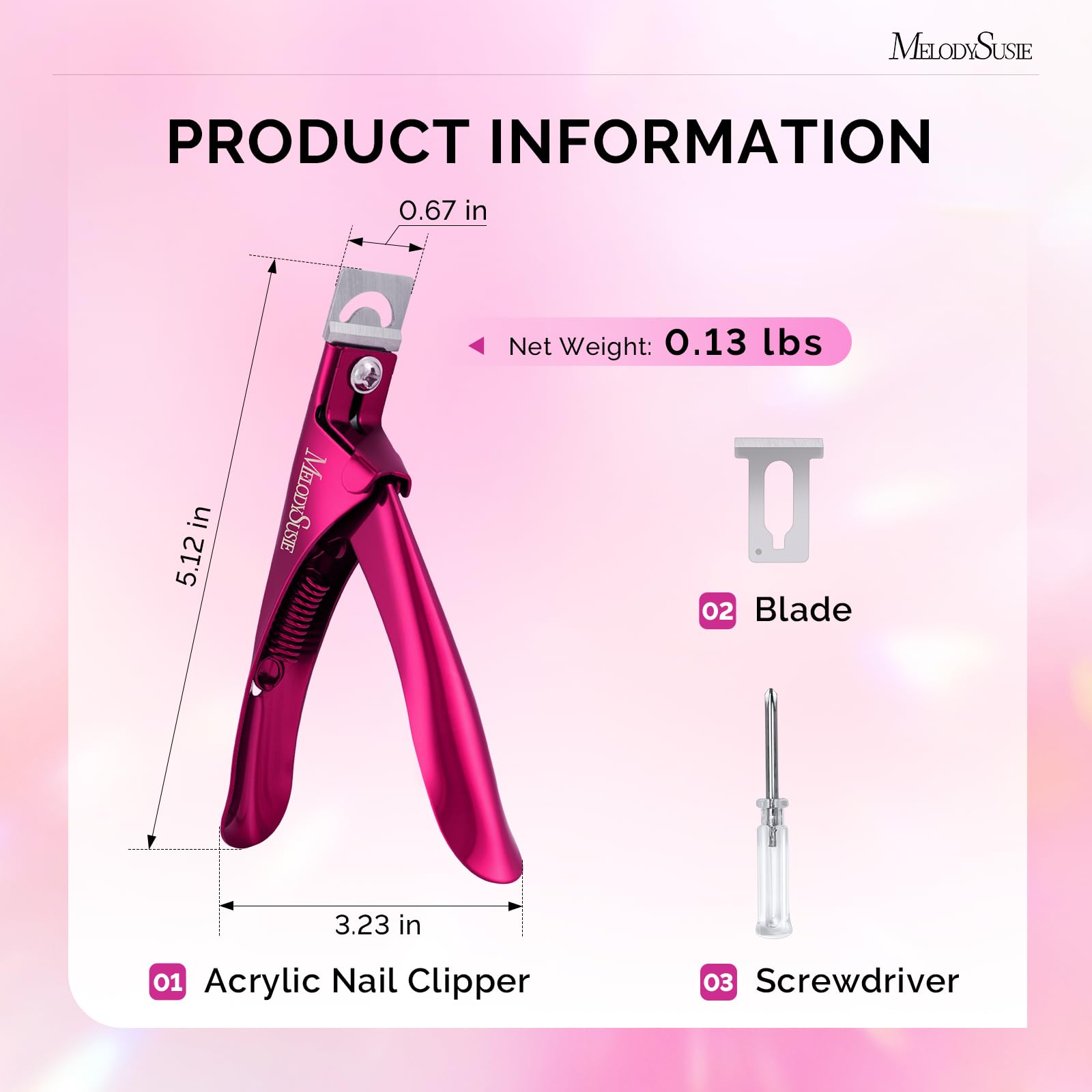 MelodySusie acero inoxidable que ofrece cortes limpios y durabilidad
