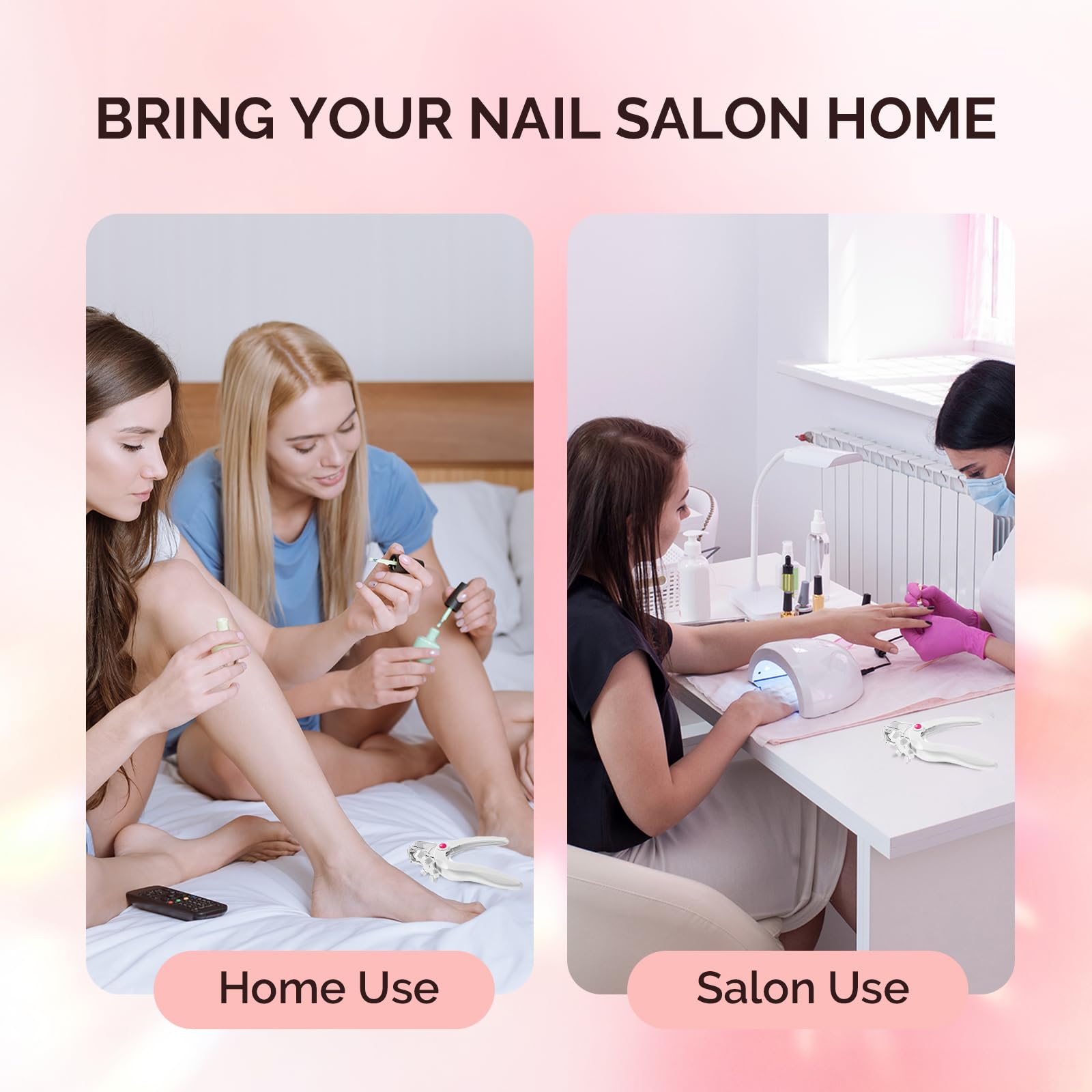 MelodySusie amplia aplicacion para uñas acrilicas y tips.