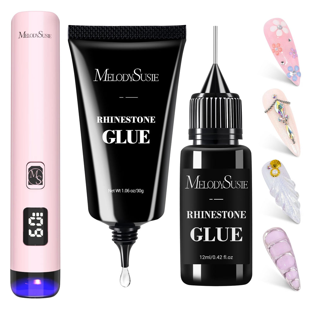 MelodySusie ART01R lampara UV portatil para curar gel de uñas rapidamente.