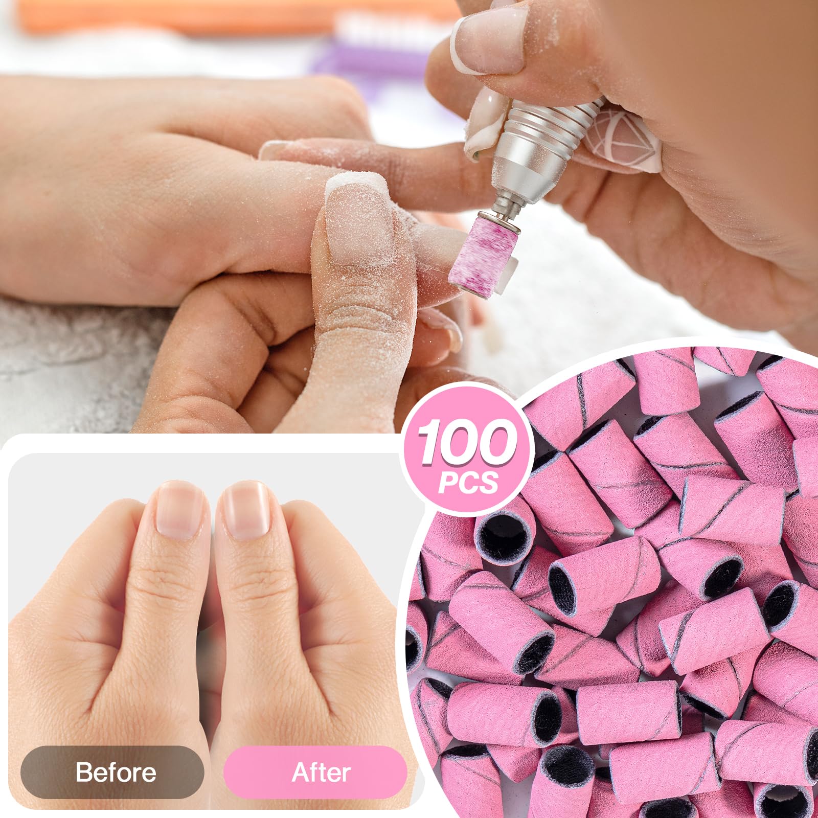 MelodySusie banda lija multiuso para modelado de uñas.