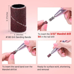 MelodySusie bandas lijado duraderas para uso profesional en salón.