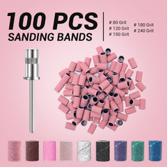 MelodySusie bandas lijado 180 grano para uñas artificiales, resultado uniforme.