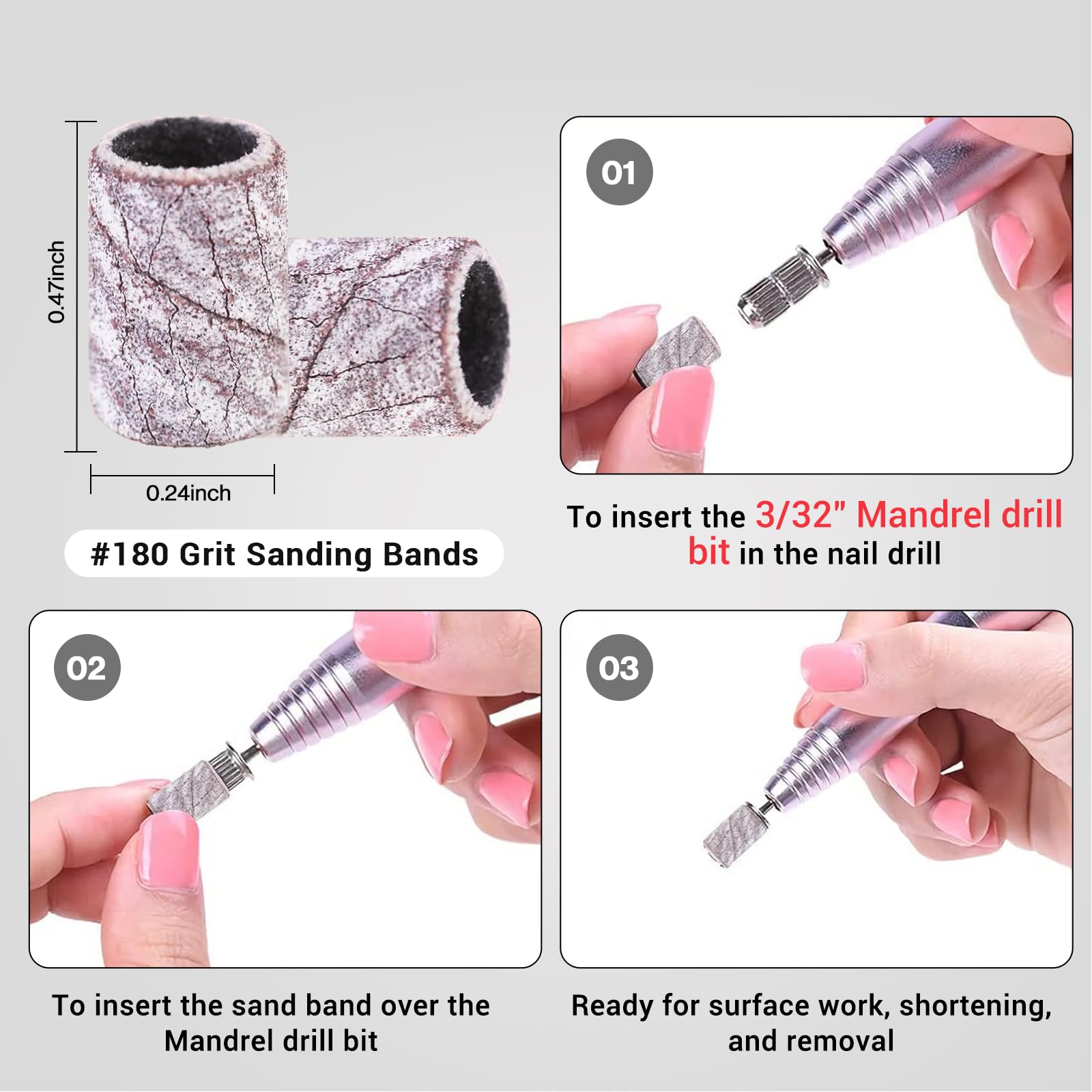 MelodySusie bandas lijado duraderas, resistencia al desgaste para uso profesional.