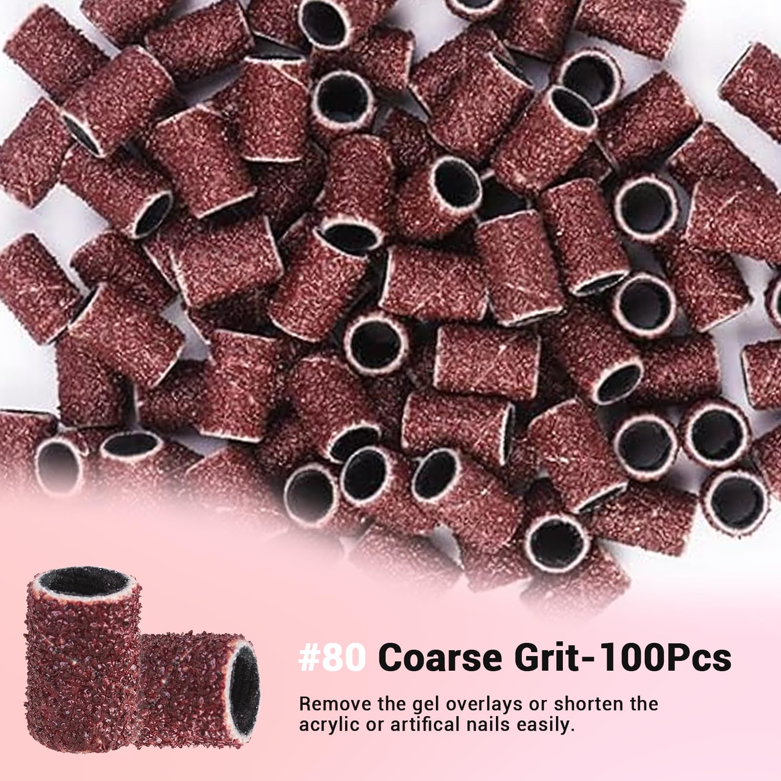 Apto para uñas naturales y artificiales para manicura y pedicura.