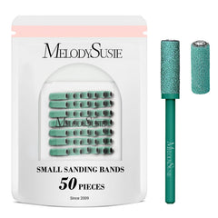 MelodySusie bandas de lijado pequeñas con mandril para lijado preciso.