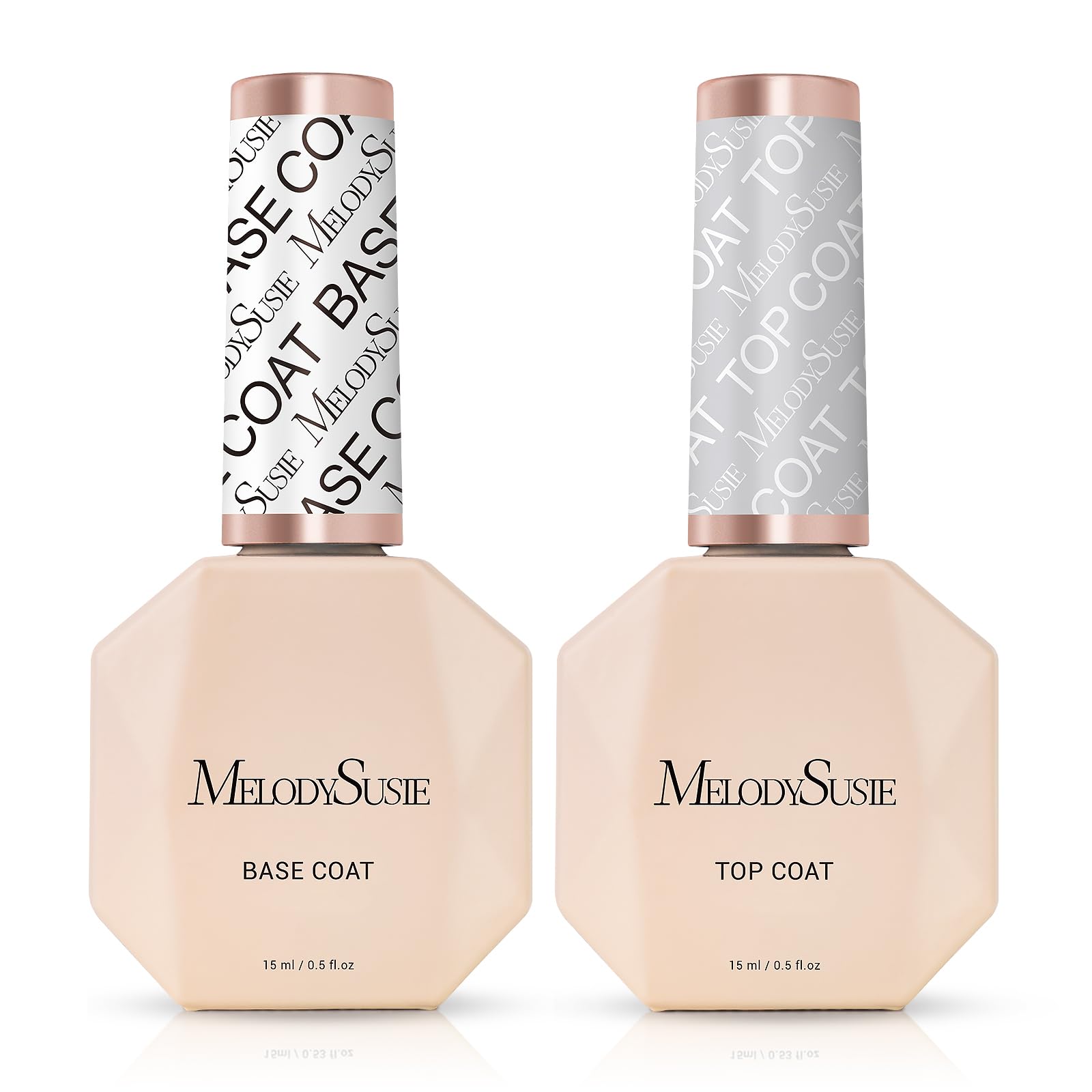 MelodySusie capa base sin limpieza para uñas protegidas y duraderas