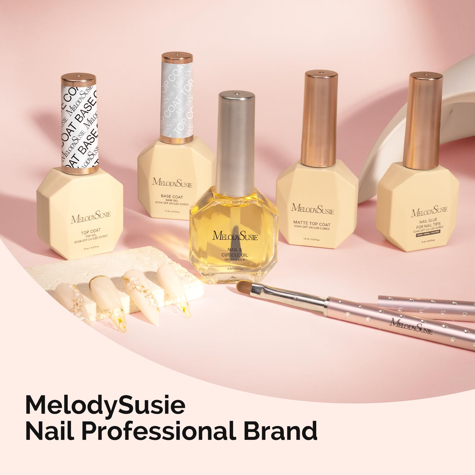 MelodySusie botella de 15 ml claro para retoques y acabados