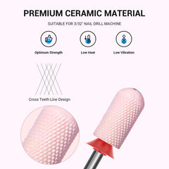 Broca MelodySusie de superficie suave en rosa, contorneado seguro