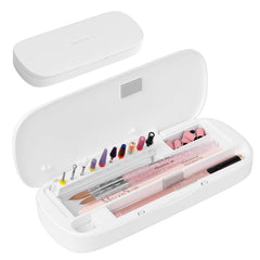 MelodySusie, caja organizadora para herramientas de uñas acrílicas, mantiene todo ordenado y a mano.