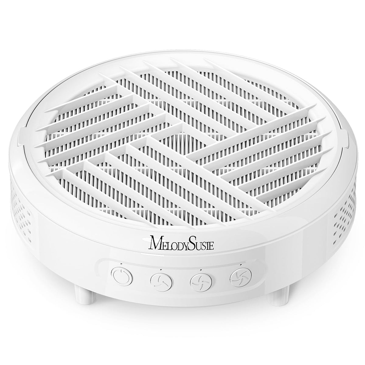 MelodySusie collecteur poussière pour ongles compact et efficace pour espaces restreints.