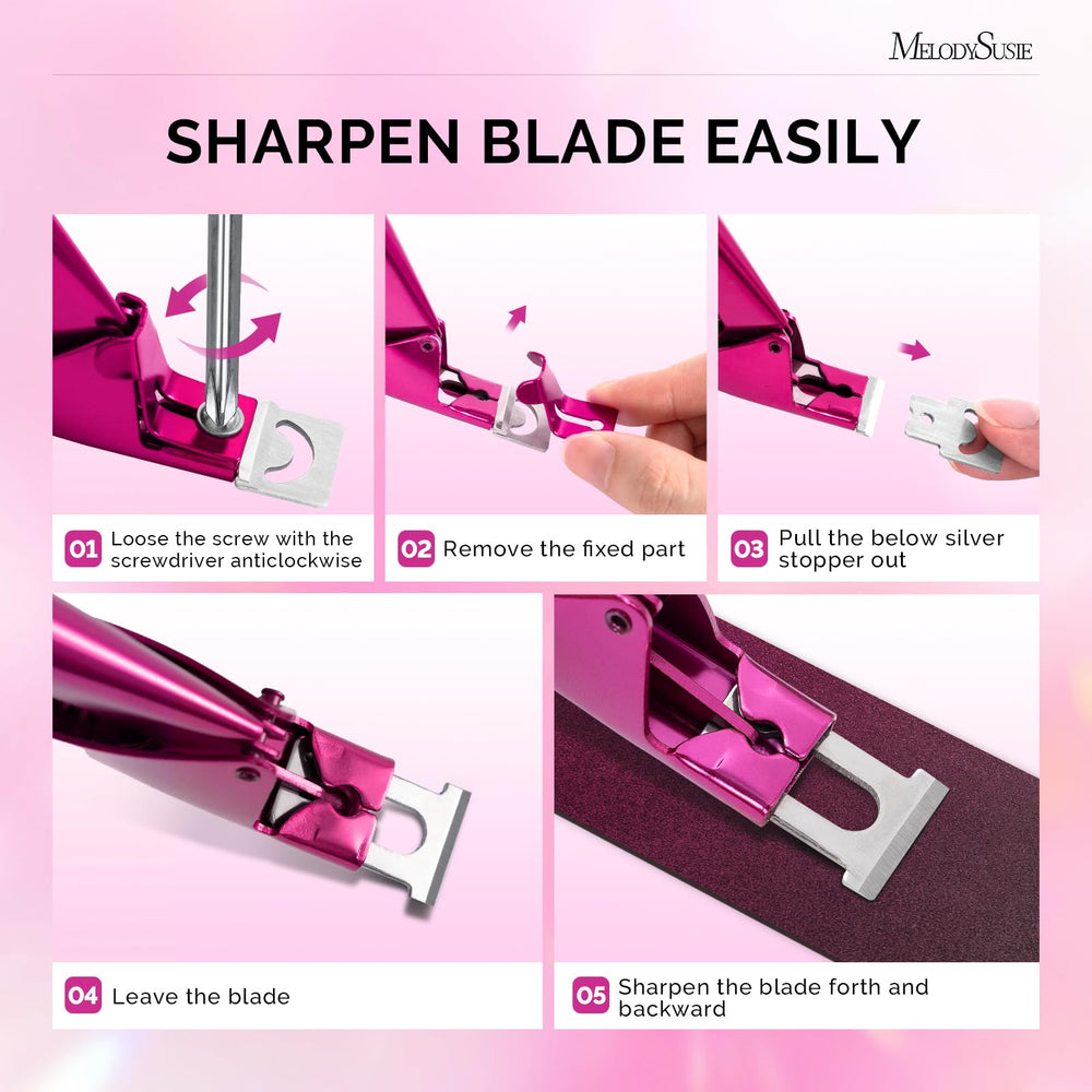 MelodySusie compatible con uñas acrílicas, gel y tips para mayor versatilidad