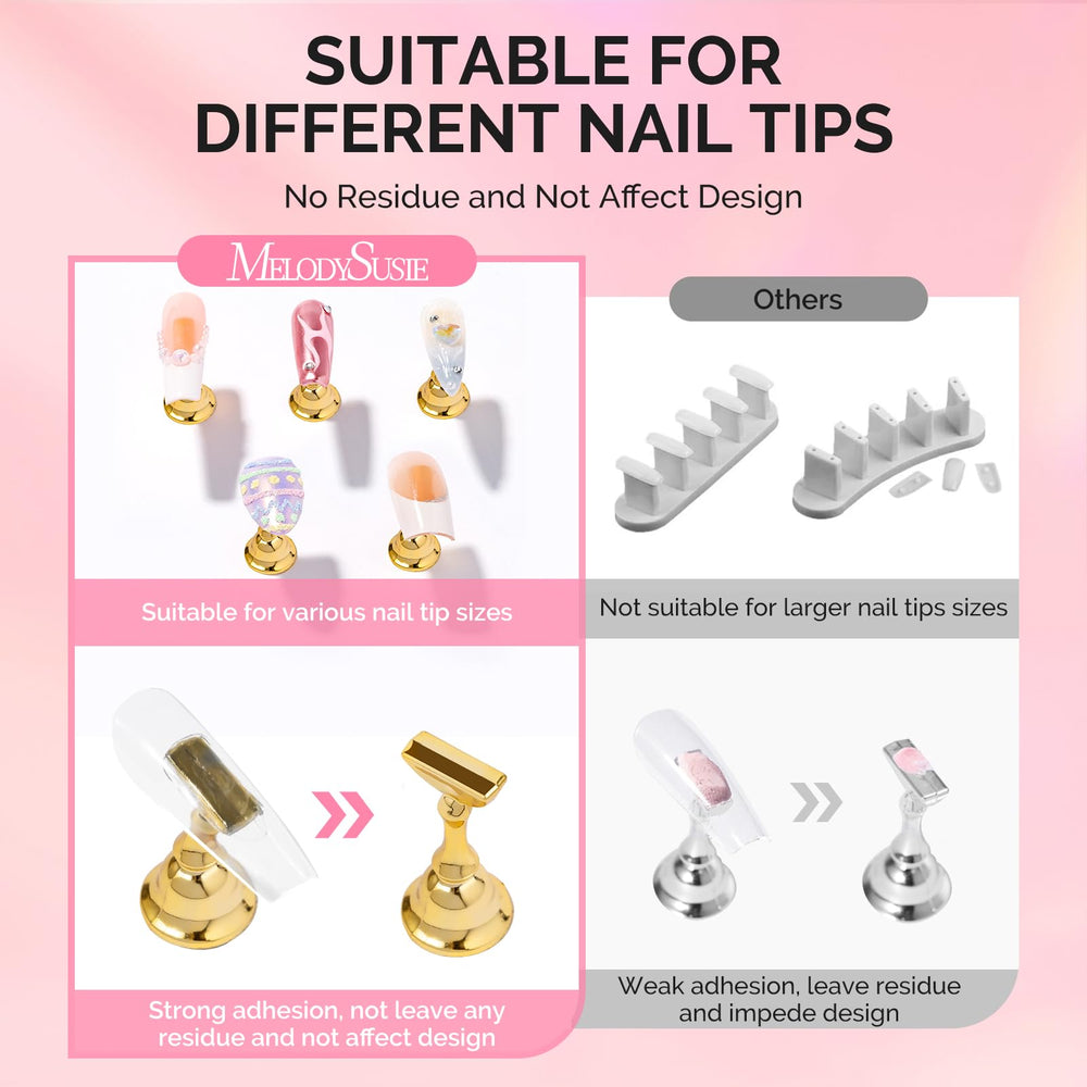 MelodySusie conjunto organizador para mesa de uñas y práctica.