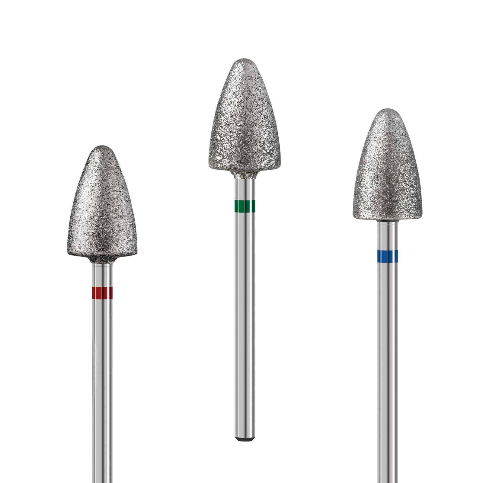 MelodySusie cono diamante 8 mm grano grueso para durezas y callos.