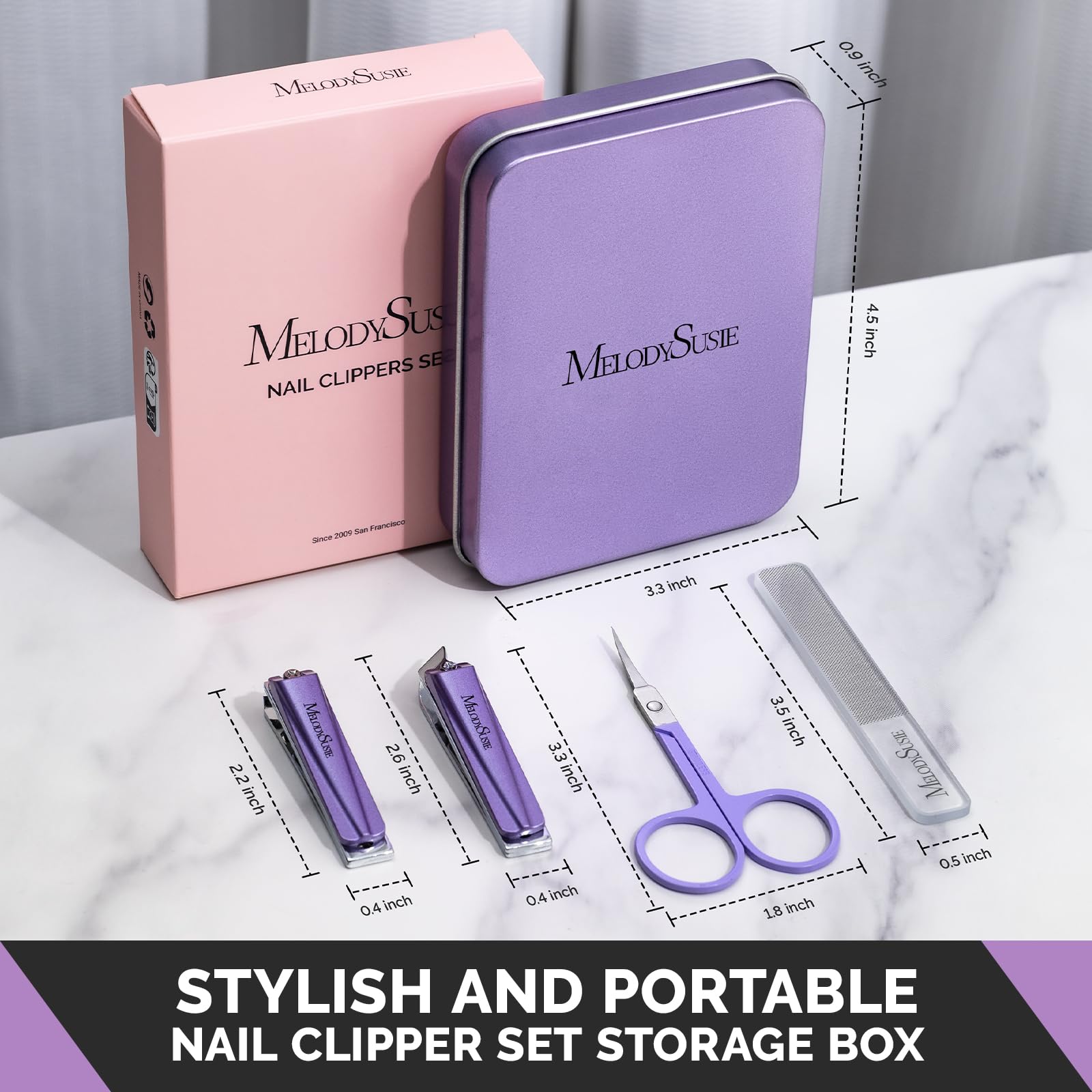 MelodySusie corte preciso para tiras decorativas de uñas.