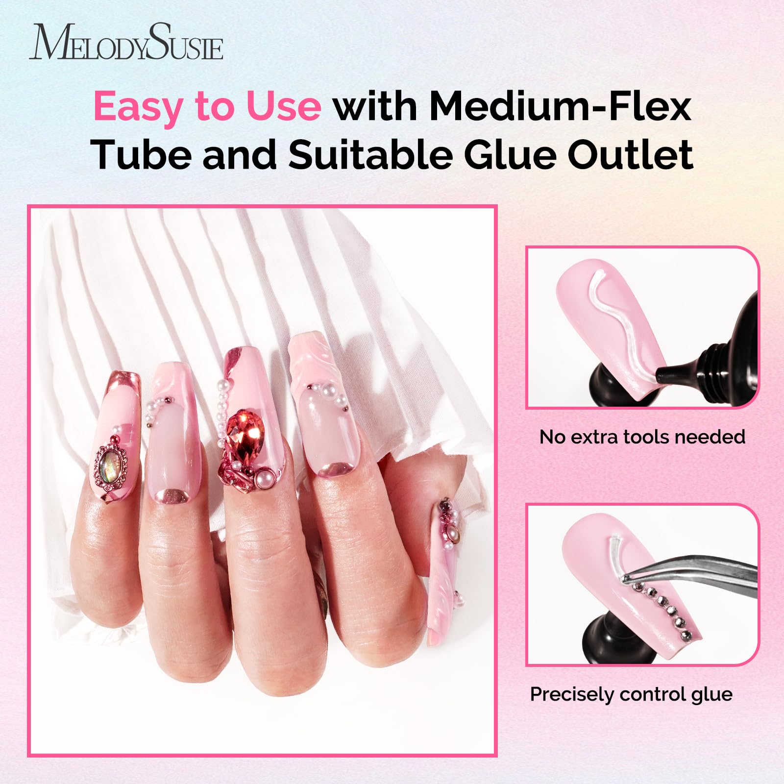 MelodySusie curado UV/LED: fijación resistente para arte en 3D