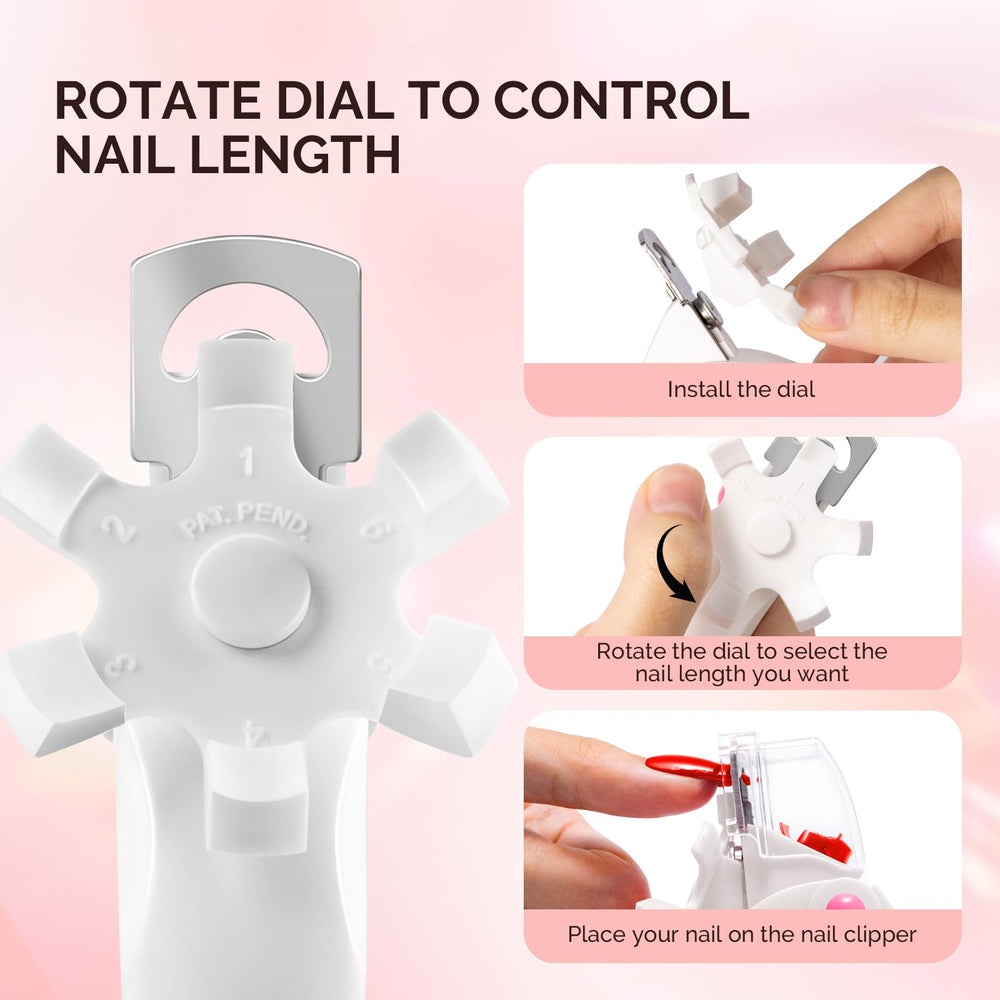 MelodySusie dial de medicion con seis opciones para longitudes.