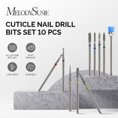 MelodySusie: punta corte cutícula para suavizar bordes y superficie