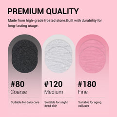 Discos MelodySusie 120 grano para suavizar uñas y piel