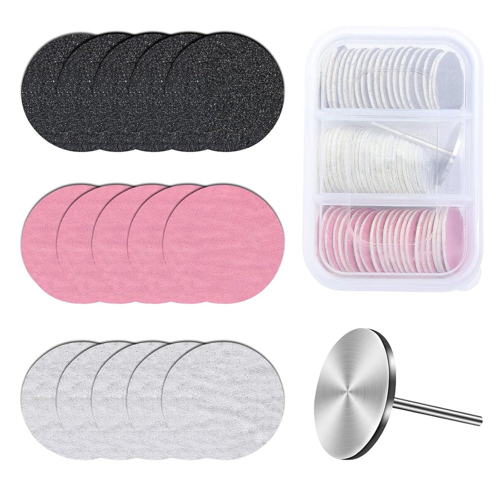 Discos MelodySusie 80 grano para limar piel y uñas con fresa eléctrica