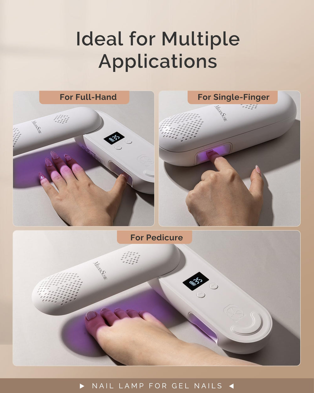 Diseño compacto para manicura portátil con MelodySusie