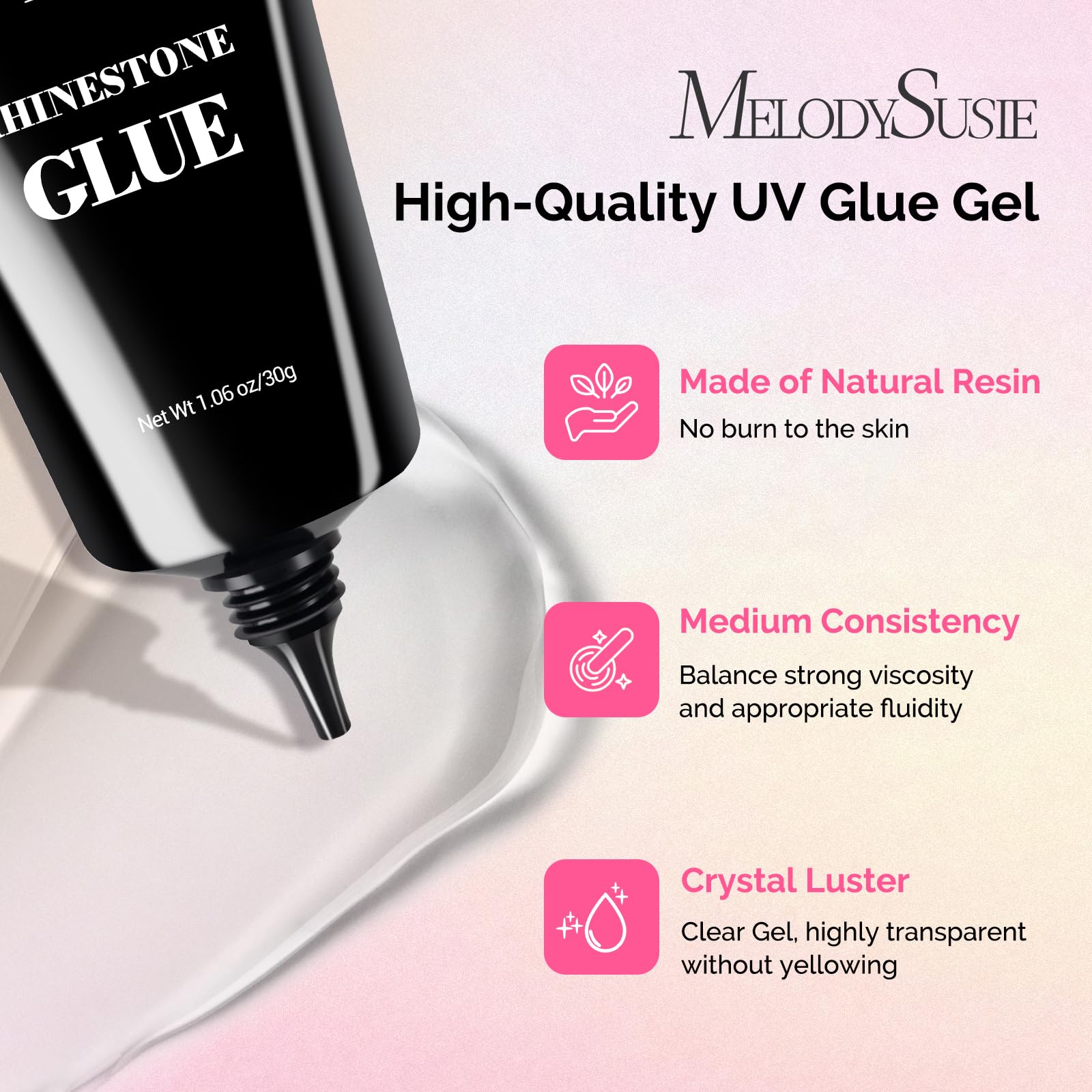 MelodySusie diseño uñas 3D: crear formas y texturas con gel adhesivo