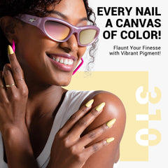 MelodySusie gel amarillo espeso curado bajo lámpara UV/LED para manicura duradera