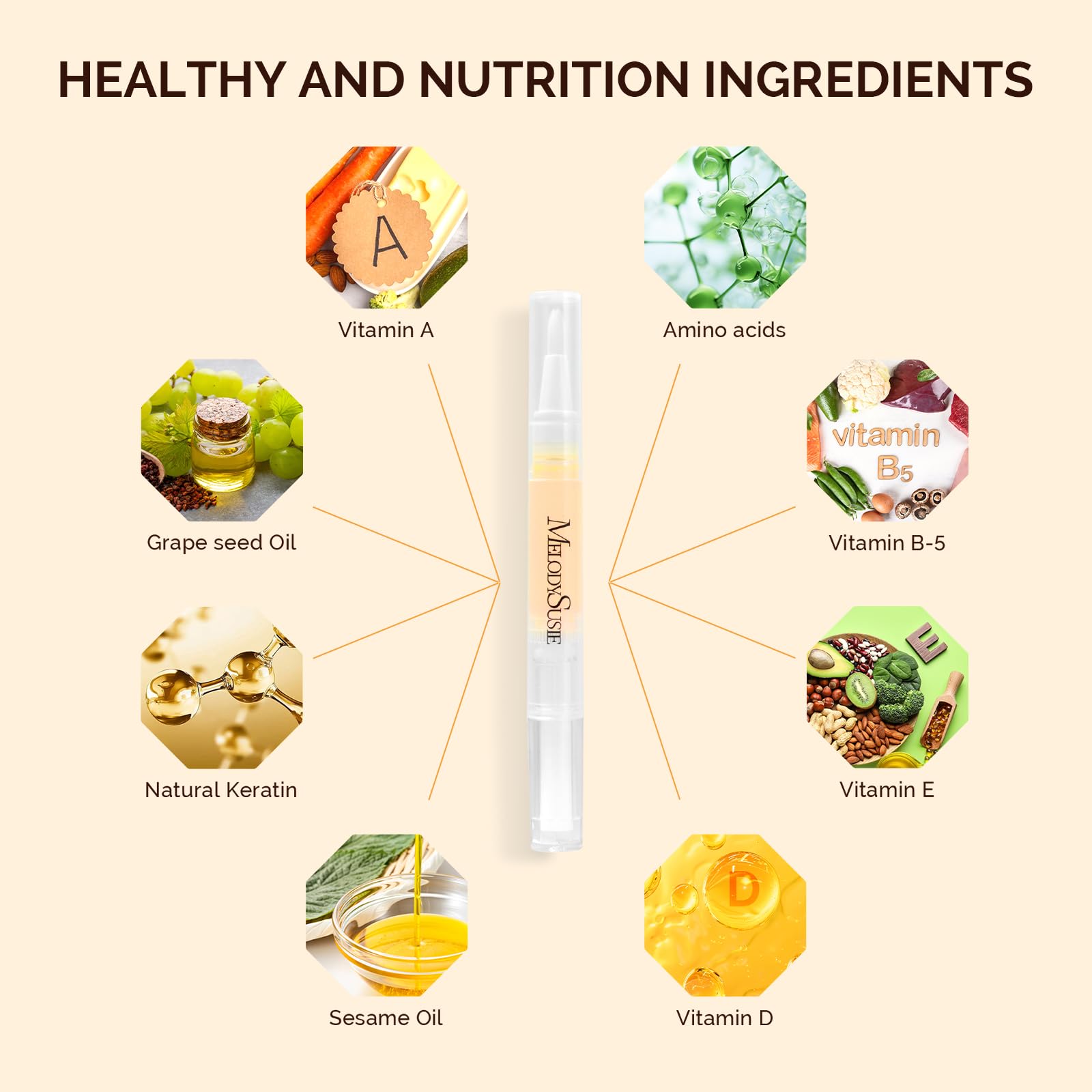 MelodySusie fragancias: limon, lavanda, manzana verde para cuidado sensorial