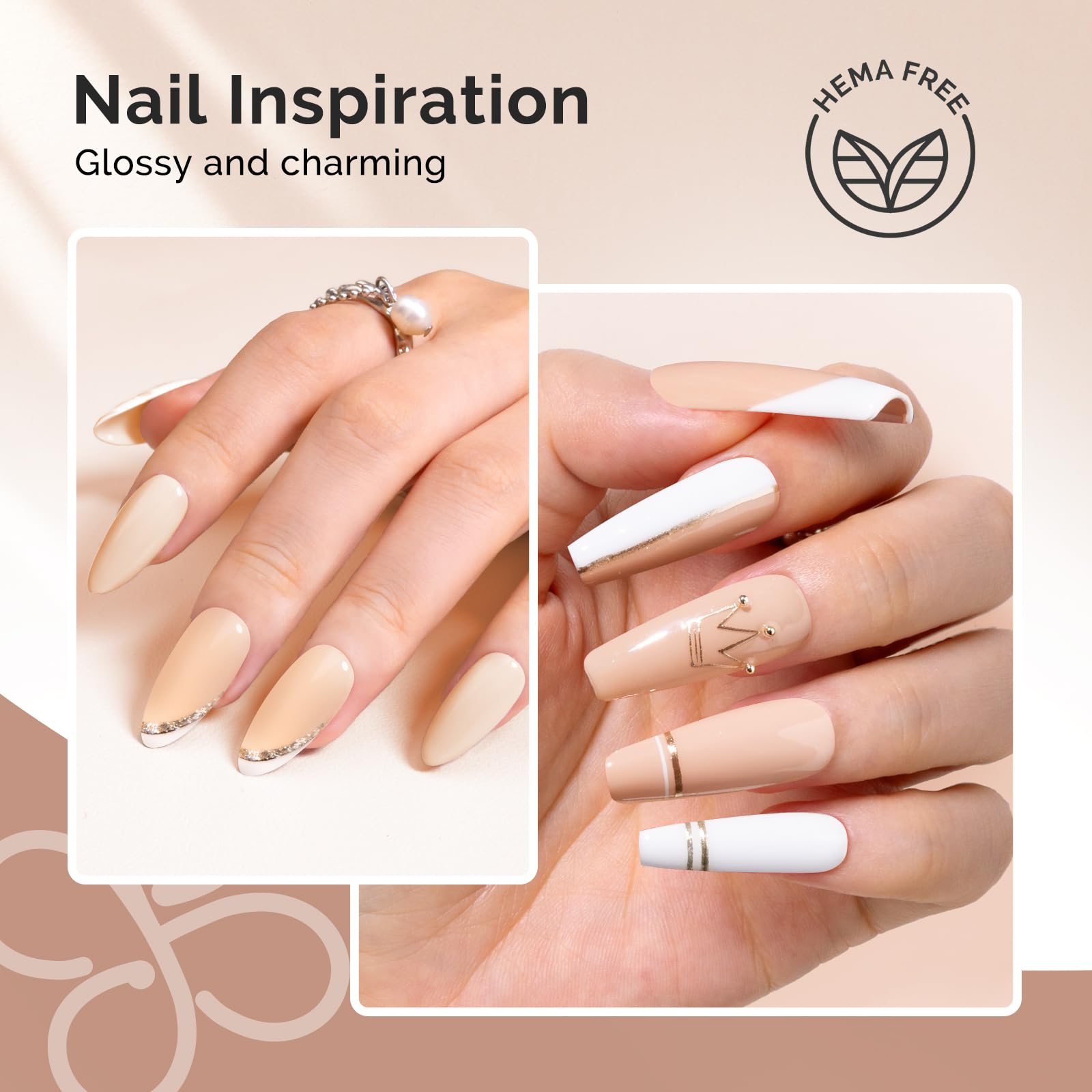MelodySusie fórmula saludable y de bajo olor para manicura cómoda.