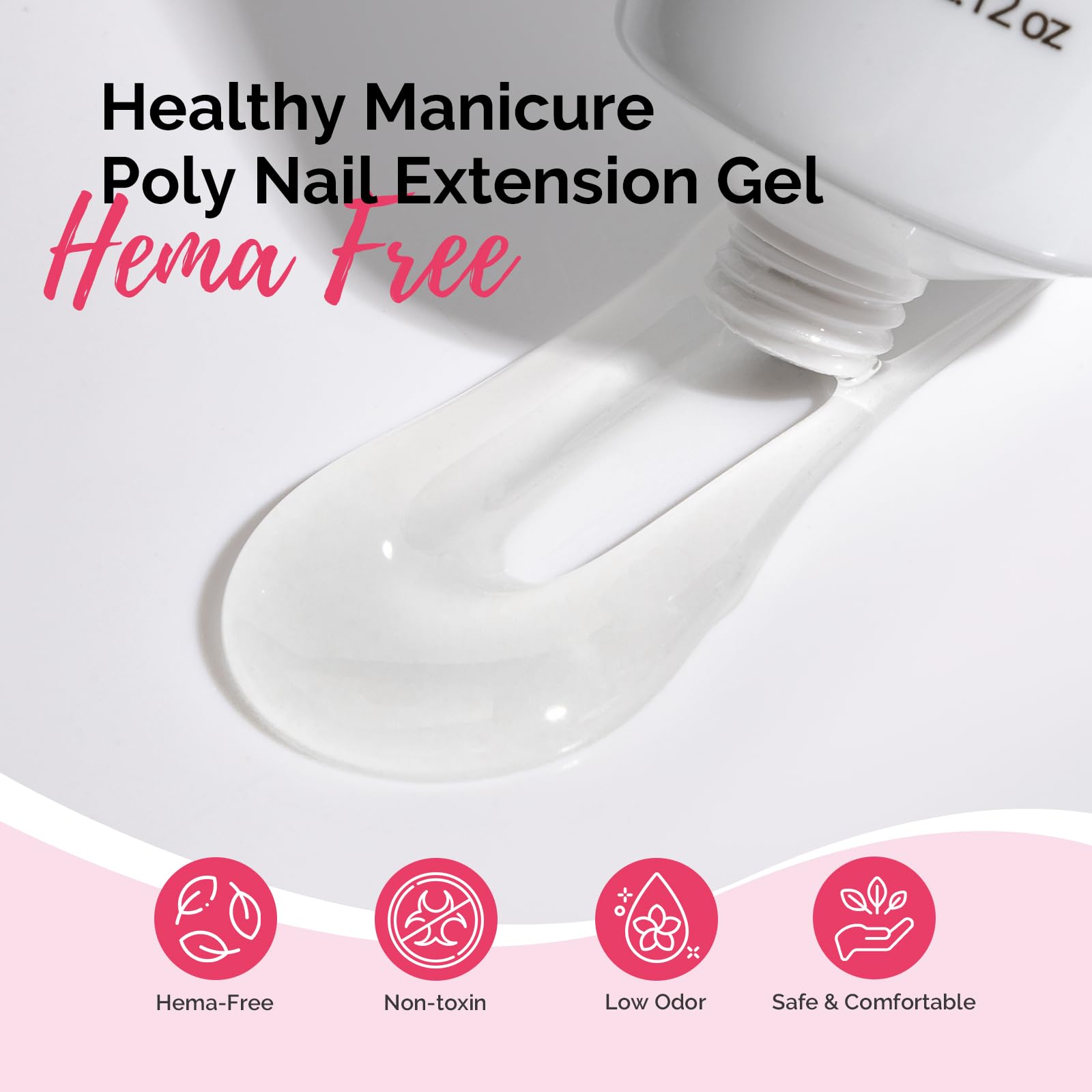 MelodySusie gel poligel ofrece durabilidad y acabado natural para uñas.