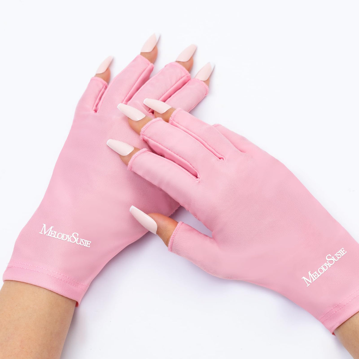 Guantes UV MelodySusie protegen las uñas durante la manicura y reducen la exposición al sol.