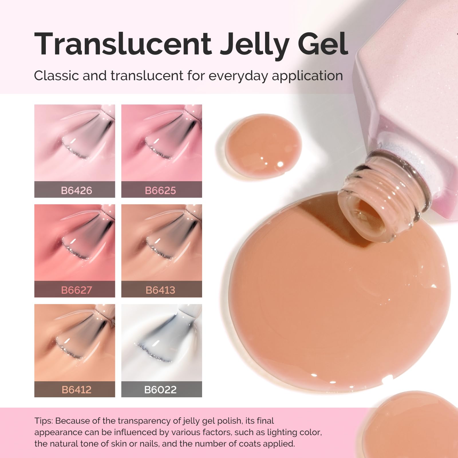 MelodySusie Jelly Gel: aplicación fácil, ideal para principiantes.
