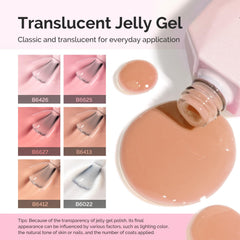 MelodySusie Jelly Gel: aplicación fácil, ideal para principiantes.